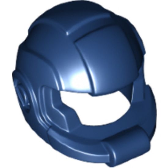 Minifigure, Headgear Helmet Space with Open Visor Large