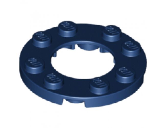 Plate, Round 4 x 4 with 2 x 2 Hole