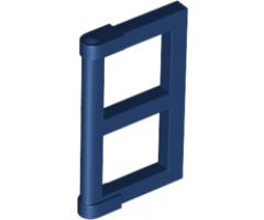 Pane for Window 1 x 2 x 3 with Thick Corner Tabs