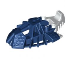 Bionicle Foot Toa Inika Elliptical with Marbled White Pattern