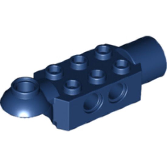 Technic, Brick Modified 2 x 3 with Pin Holes, Rotation Joint Ball Half (Horizontal Top), Rotation Joint Socket