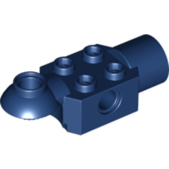Technic, Brick Modified 2 x 2 with Pin Hole, Rotation Joint Ball Half (Horizontal Top), Rotation Joint Socket