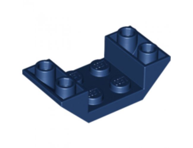 Slope, Inverted 45 4 x 2 Double with 2 x 2 Cutout