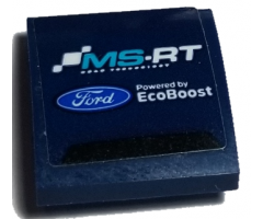 Slope, Curved 2 x 2 with 'MS-RT', Ford Logo and 'Powered by EcoBoost' Pattern (Sticker) - Set 75885