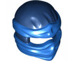 Minifigure, Headgear Ninjago Wrap Type 2 with Blue Wraps and Knot Pattern