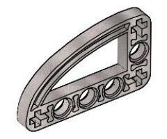 Technic, Liftarm Modified L-Shape Quarter Ellipse Thin 3 x 5