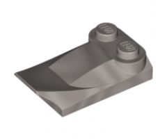 Slope, Curved 3 x 2 x 2/3 with Two Studs, Wing End