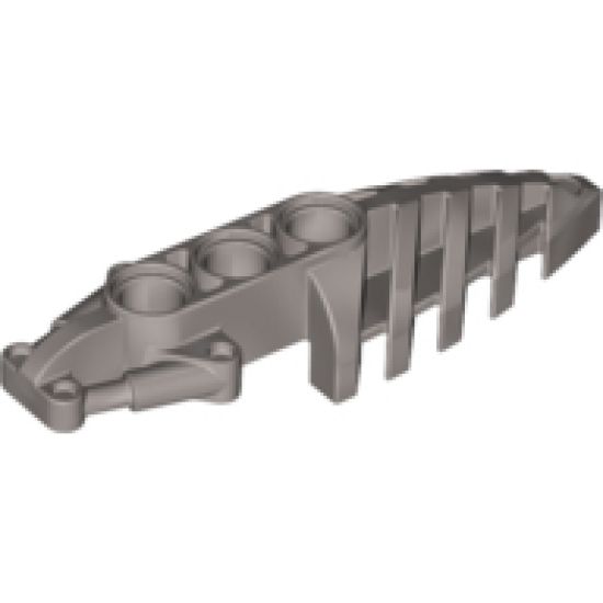 Bionicle Foot Visorak with 3 Pin Holes