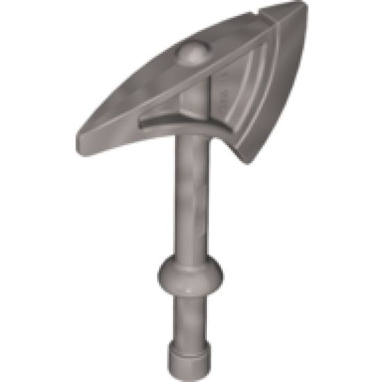 Duplo, Figure Wear & Utensil Axe / Tomahawk with Tapered Round Handle Top and Solid Handle Bottom