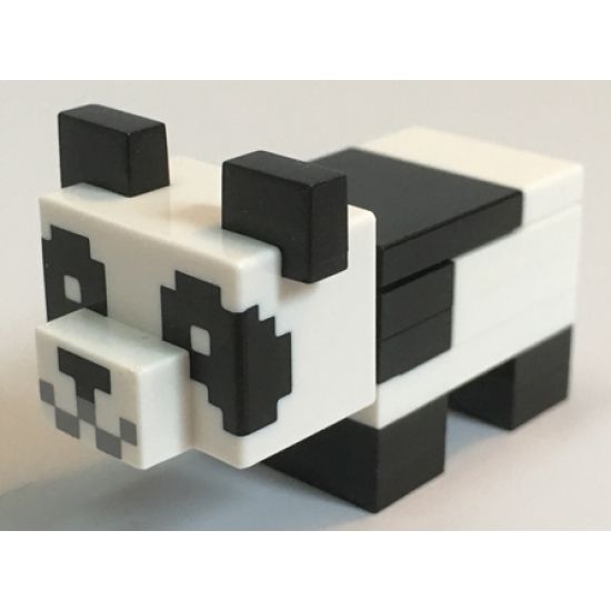 Minecraft Panda, Baby - Brick Built