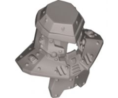 Minifigure, Headgear Head Armor with Rivets