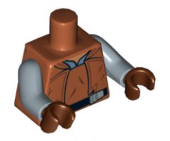 Torso SW Captain Panaka Pattern / Sand Blue Arms / Reddish Brown Hands