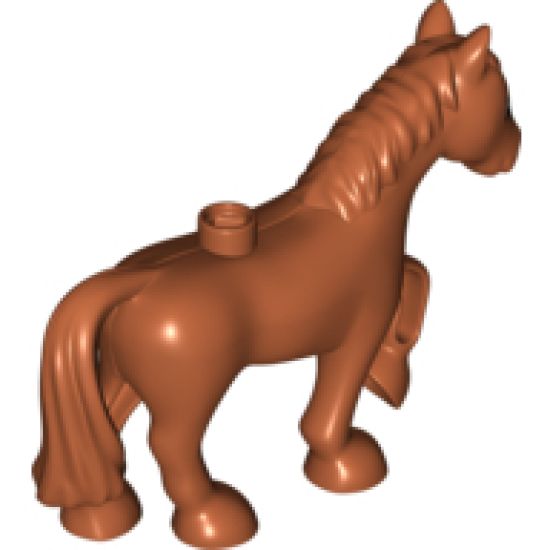 Duplo, Animal Horse with White Blaze Pattern