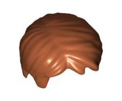 Minifigure, Hair Short Tousled with Side Part