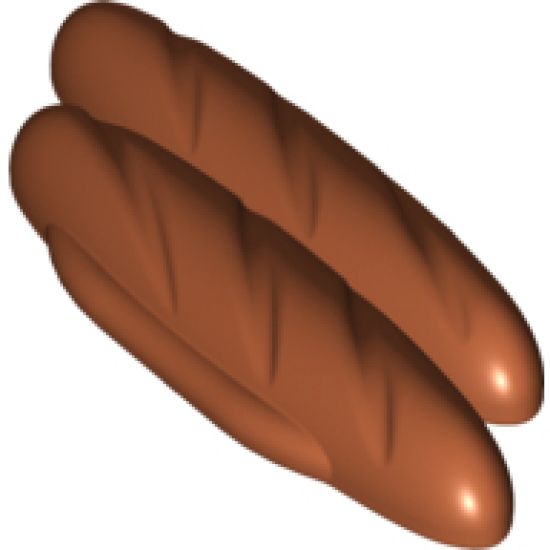Duplo, Food & Drink French Bread Loaves with Long Side Extensions