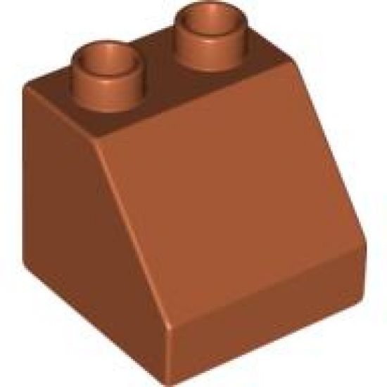Duplo, Brick 2 x 2 x 1 1/2 Slope 45