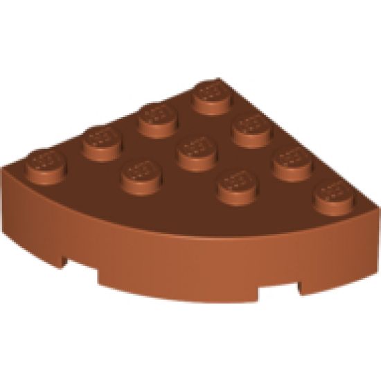 Brick, Round Corner 4 x 4 Full Brick