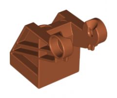 Duplo Hook Base 2 x 2 with Thick Bracing / Drum Narrow Ridged Holder
