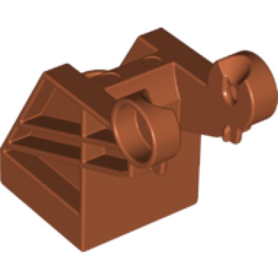 Duplo Hook Base 2 x 2 with Thick Bracing / Drum Narrow Ridged Holder