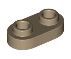 Plate, Round 1 x 2 with Two Open Studs