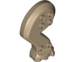 Animal, Body Part Creature / Mechanical Leg Large Right Front (Number '1' printed inside)
