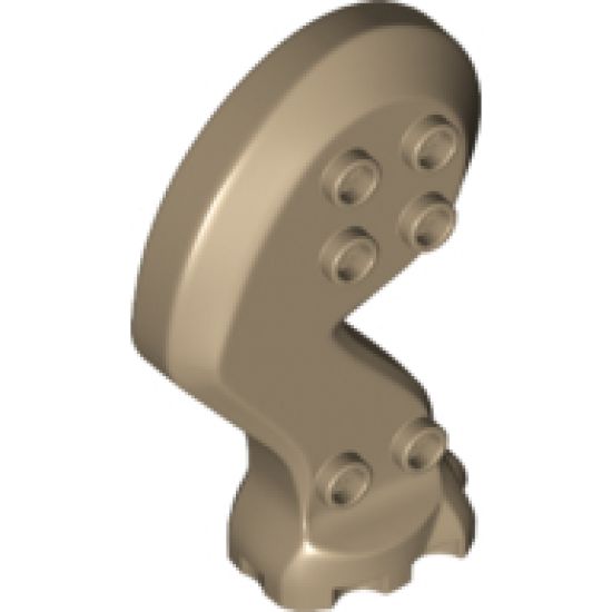 Animal, Body Part Creature / Mechanical Leg Large Right Front (Number '1' printed inside)