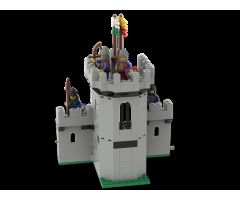 Rounded tower to go with 80s Castle sets