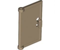 Door 1 x 2 x 3 with Vertical Handle, Mold for Tabless Frames