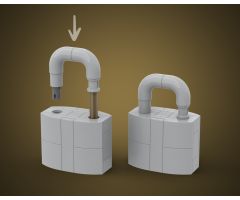 Working Padlock