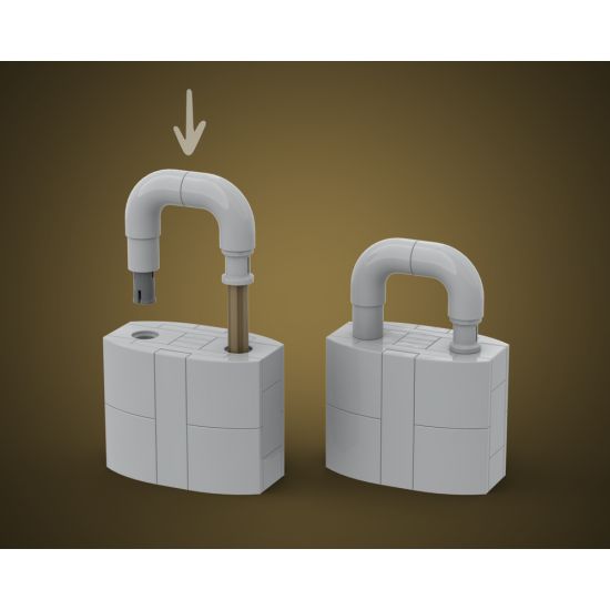 Working Padlock