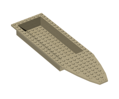 Boat Hull Unitary 28 x 8 Top