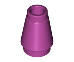 Cone 1 x 1 with Top Groove