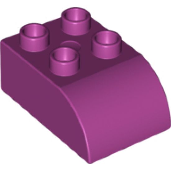 Duplo, Brick 2 x 3 with Curved Top