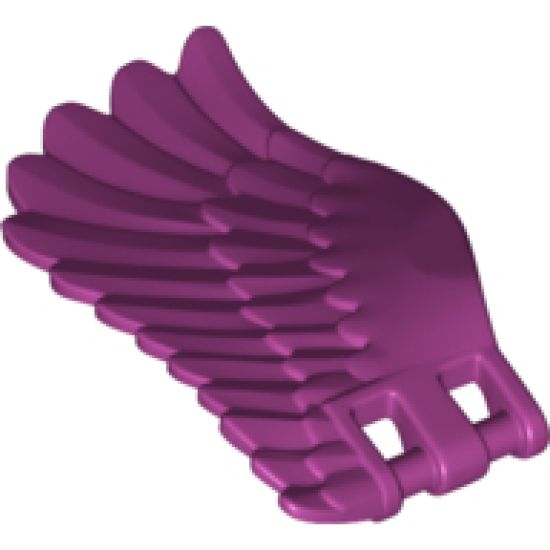 Animal, Body Part Wing 4 x 7 Left with Feathers and Handles for Clips