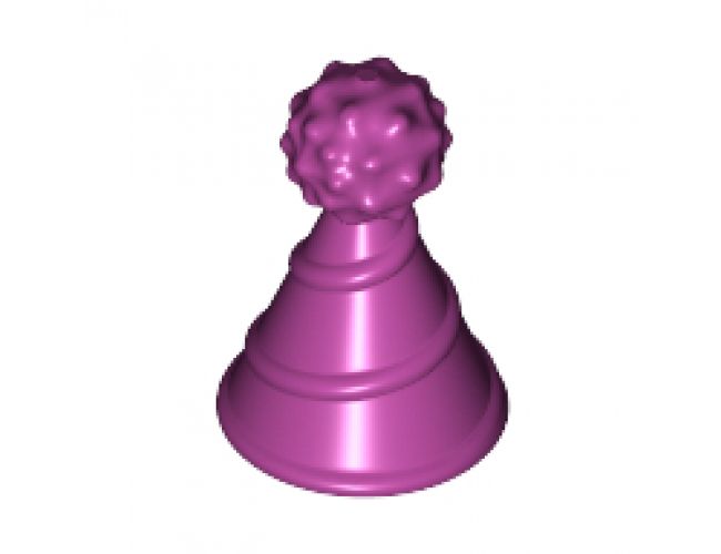 Minifigure, Headgear Accessory Hat with Pin Attachment, Party Hat