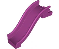 Duplo Slide Straight with Two Studs at Top End