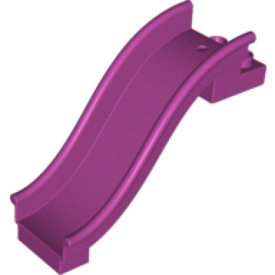 Duplo Slide Straight with Two Studs at Top End