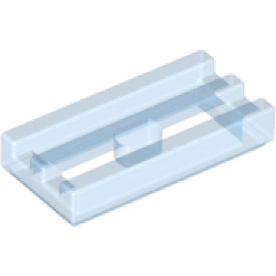 Tile, Modified 1 x 2 Grille with Bottom Groove / Lip