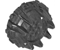 Wheel Hard Plastic with Small Cleats and Flanges