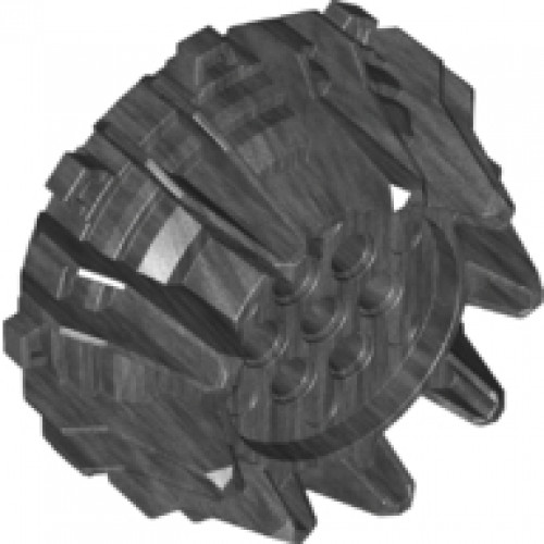 Wheel Hard Plastic with Small Cleats and Flanges