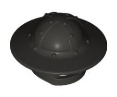 Minifigure, Headgear Helmet Castle with Chin Guard and Broad Brim