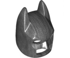 Minifigure, Headgear Mask Batman Cowl (Angular Ears, Pronounced Brow)