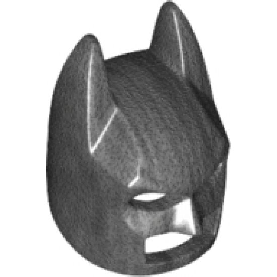 Minifigure, Headgear Mask Batman Cowl (Angular Ears, Pronounced Brow)