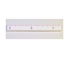 Tile 1 x 8 with Ruler INCH 5 - 7 Pattern