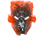 Bionicle, Kanohi Mask Umarak Hunter with Marbled Trans-Neon Orange Pattern