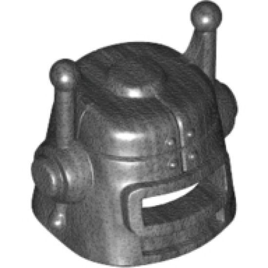 Minifigure, Headgear Helmet with Eye Slot and Antennae