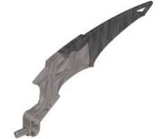 Bionicle Wing Makuta Marbled Flat Silver Pattern