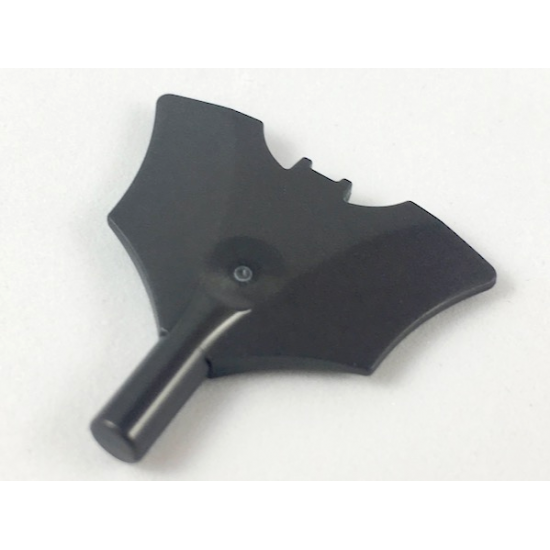 Minifigure, Weapon Batarang with Bar Handle on Bottom