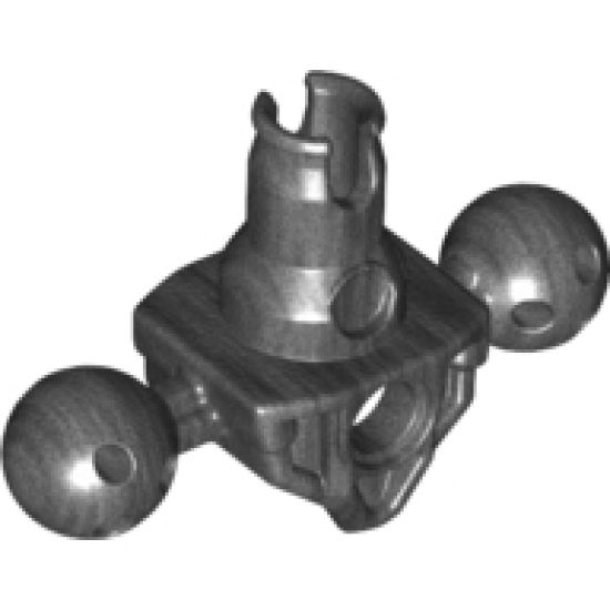 Large Figure Part Torso Skeletal Connector with 2 Ball Joint