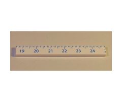 Tile 1 x 8 with Ruler CM 19 - 24 Pattern